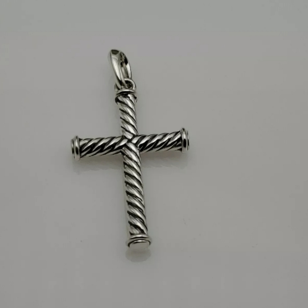 David Yurman 925 Cross